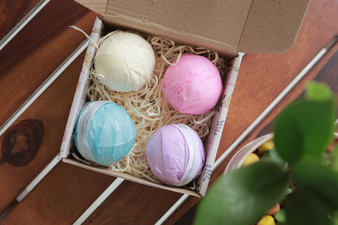 Bath Bomb Collection- Diwali, and Corporate Gifting  (Personalise with added satin ribbon, gift tag and company logo)