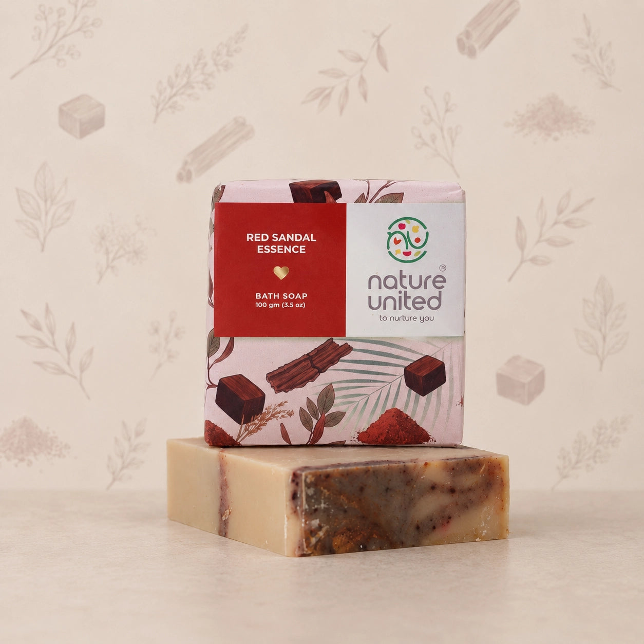 Red Sandal Essence Soap