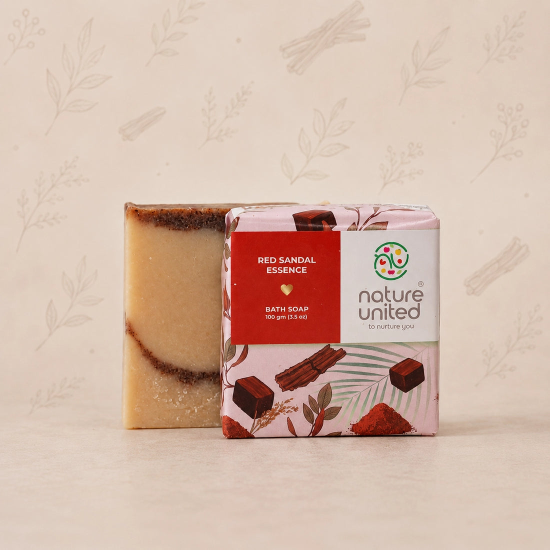 Red Sandal Essence Soap