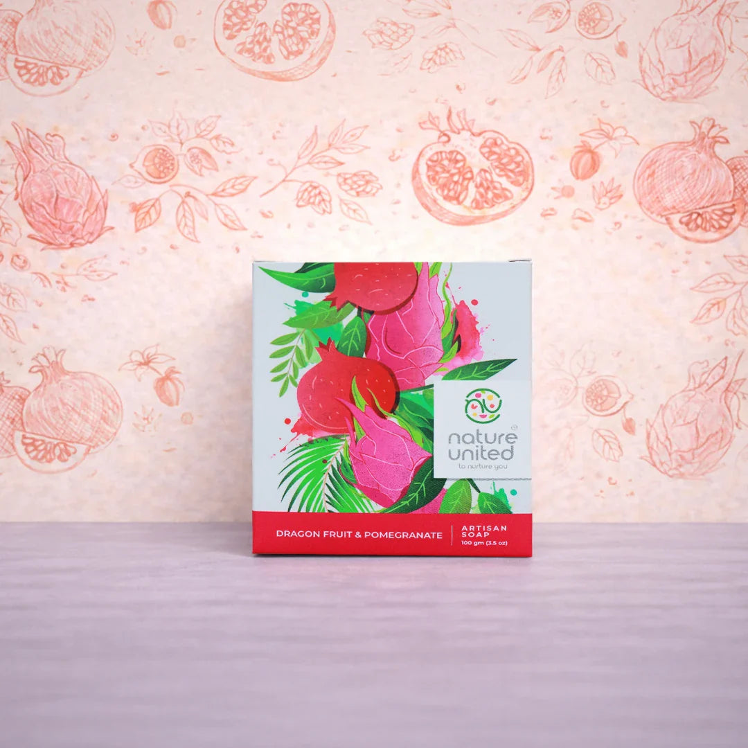 Dragon Fruit & Pomegranate Bath Soap