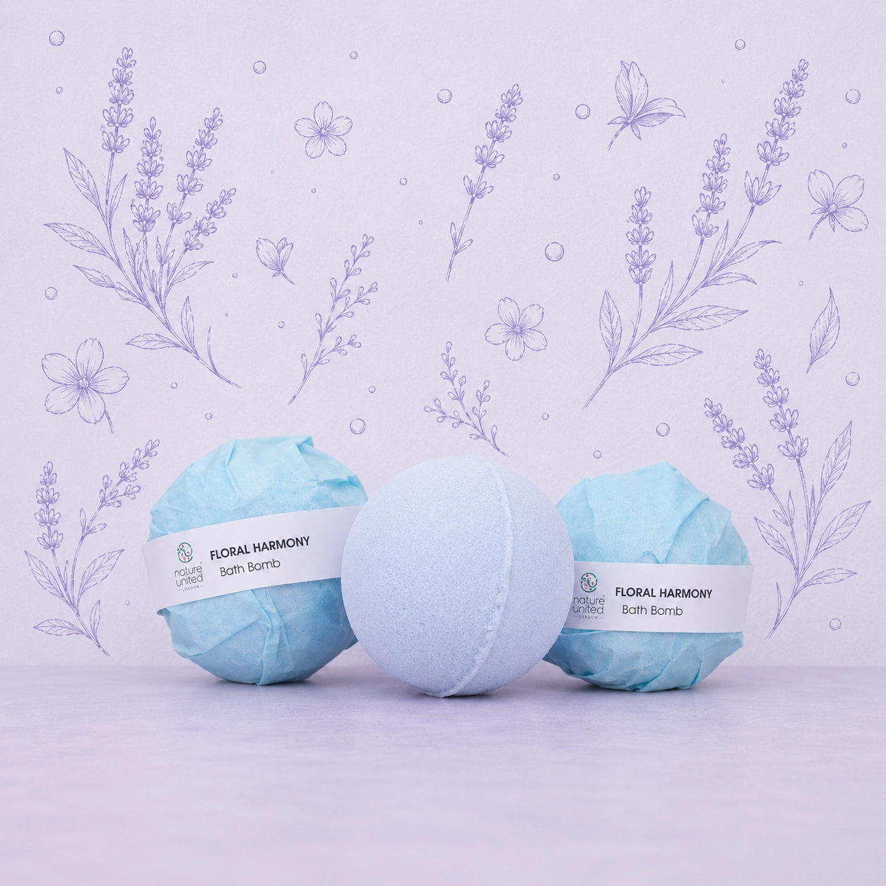 Floral Harmony  Bath Bomb