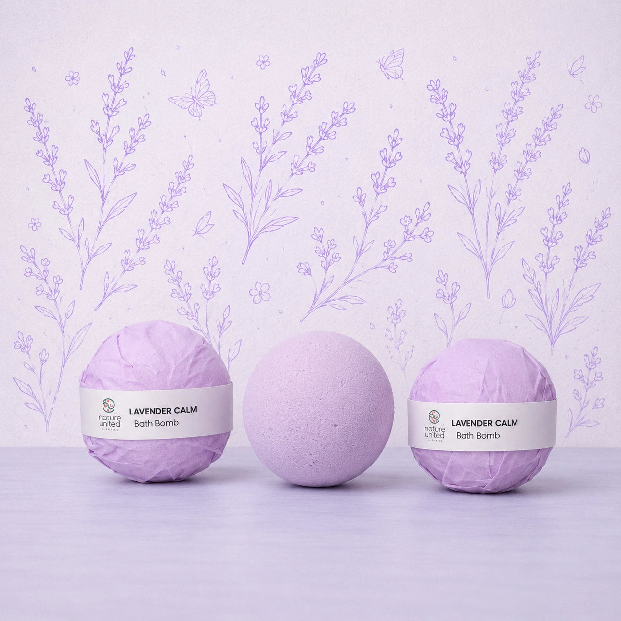 Lavender Calm Bath Bomb