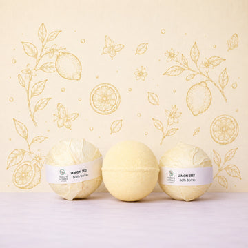 Lemon Zest Bath Bomb