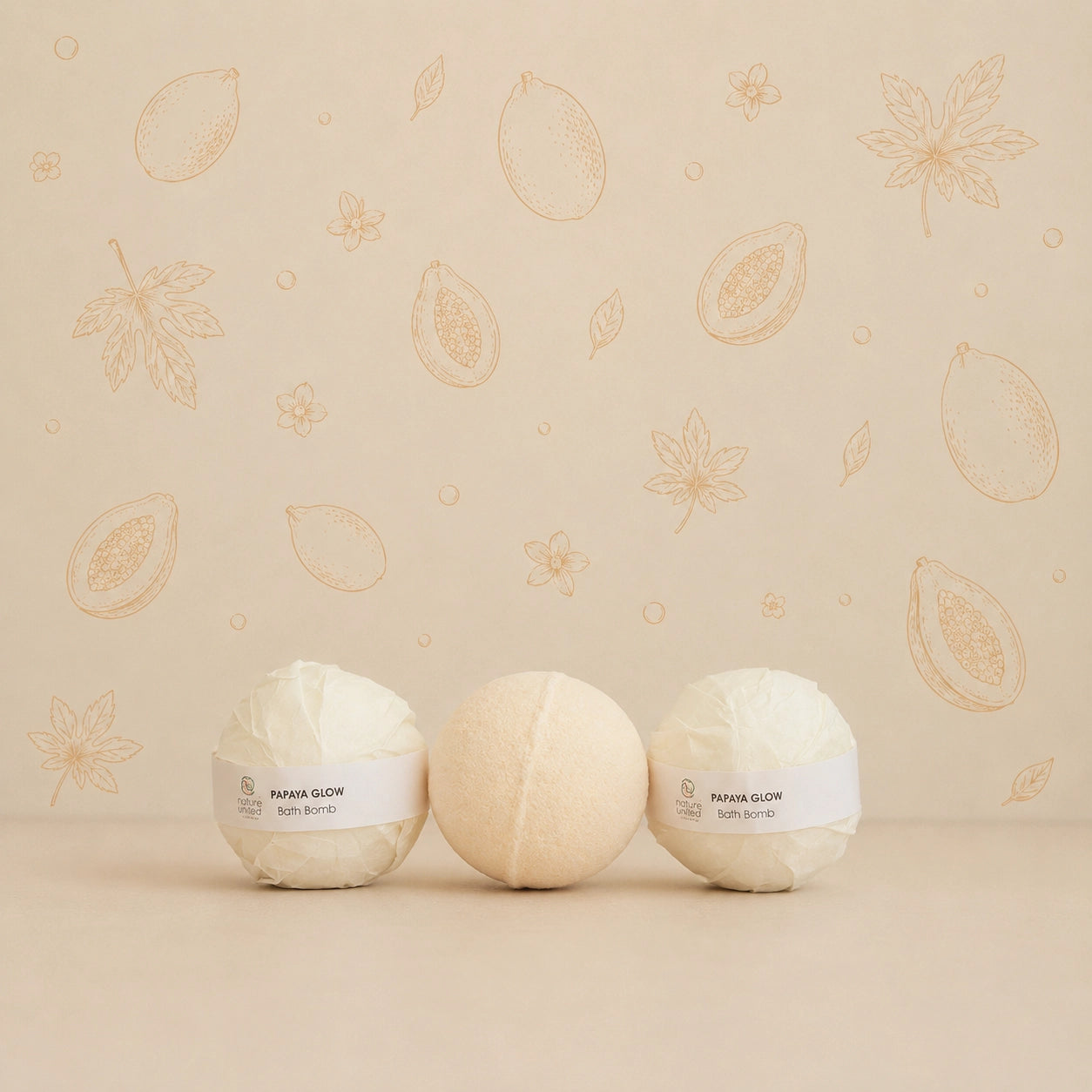 Papaya Bath Bomb